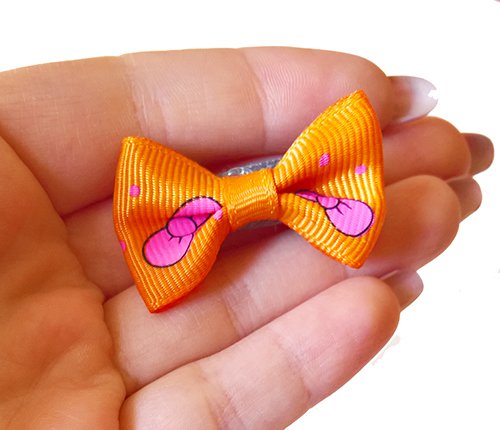 Шпилька бантик своїми руками