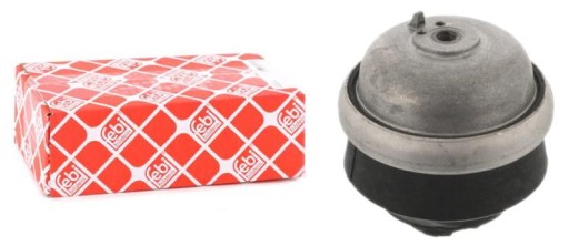 05866 - FEBI подушка двигателя DB белая передняя W124 W201