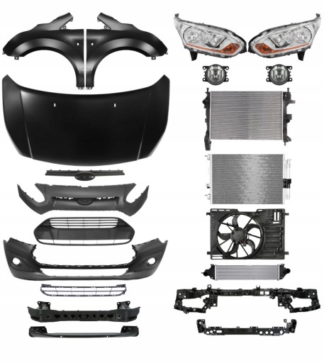 1542 - Ford Transit Tourneo Connect 2013+ ЛАМПА РЕМНЯ КАПОТА