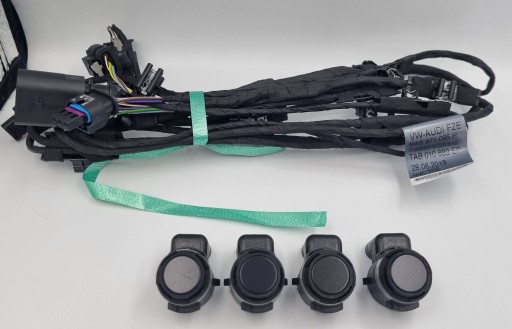 5Q0919275C 8W - Установка бампера передней аудитории a5 8w6 8w6971095h + датчики оригинал audi!