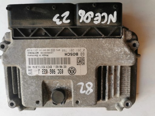 VW GOLF ECU 03C906022J 0261201788 computer ORYGINA