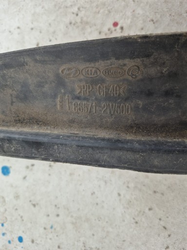 HYUNDAI SANTA FE III sider pillar of a bumper front front