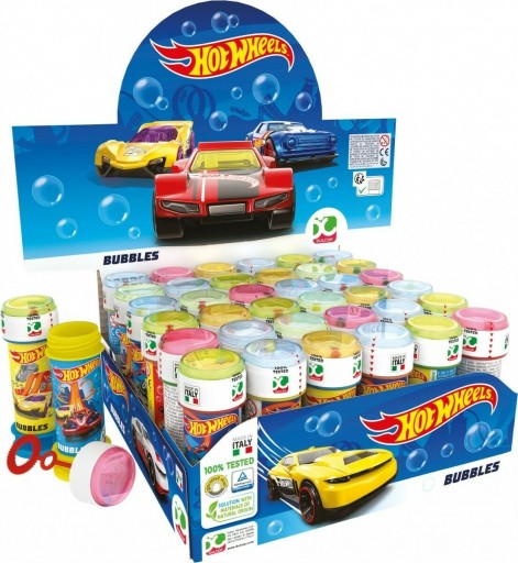 Mydlové bubliny Hot Wheels 60ml/36 ks