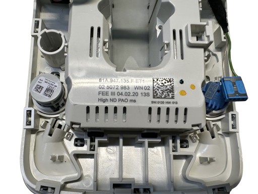 AUDI A1 Q2 Q3 83A FANALE interna LED 81A947135F