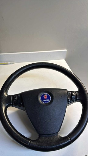 volant SAAB 93 9-3 II 2002-2006 Przedlift z airbag multifunkcja