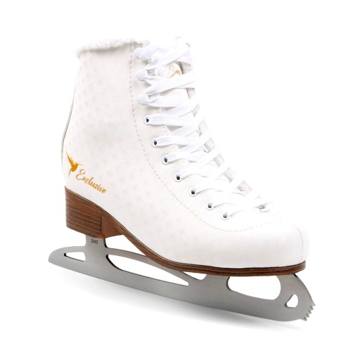 Фігурні ковзани SMJ Sport Exclusive білого кольору 36