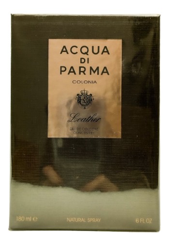 acqua di parma colonia leather concentree woda kolońska 180 ml   