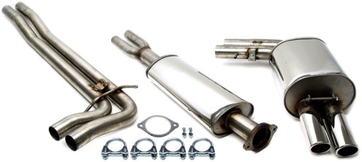 02VO029-15 - VOLVO V70 II R 2.5 T AWD спортивна вихлопна система