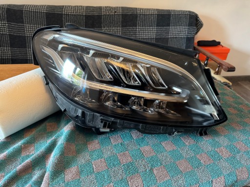 A2059066006 - Mercedes c class 205 підйомник правий повний світлодіодний ліхтар