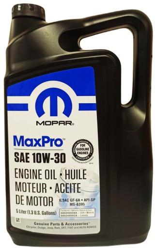 MOPAR 10W30 5L ms-6395 JEEP DODGE RAM CHRYSLER