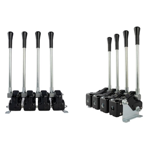 A1.15.00.024 - 4X корпус з важелем для троса + кріплення