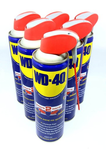6X WD-40 ВИНТ ДЛЯ УДАЛЕНИЯ РЖАВЧИНЫ 450ML-АППЛИКАТОР