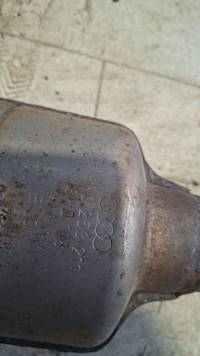 Tlumik of an exhaust right side Audi A6 Allroad C7 8K0253211