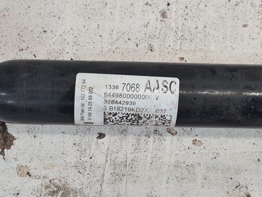 OPEL ASTRA K 5 V semi-axis right long 13367068 AASC 1.6 CDTI M32