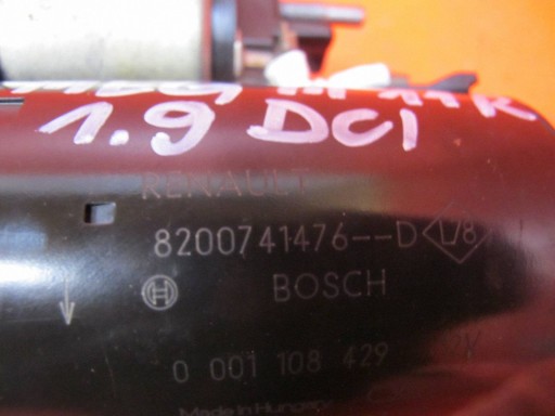 RENAULT MEGANE 3 III 1.9 DCI F9Q870 SCENIC III starter 8200741476