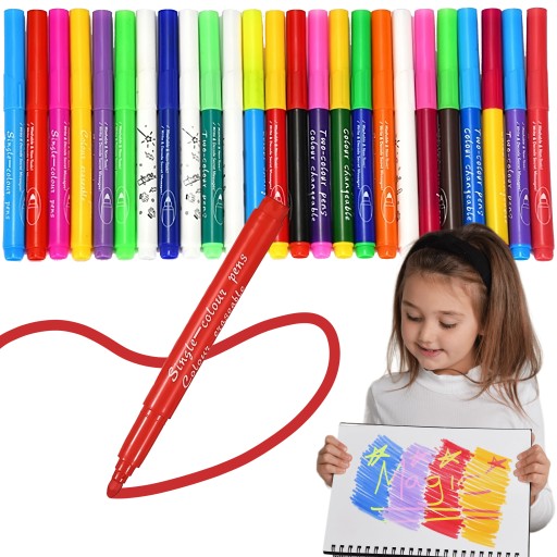 Маркери Retoo D078 різнокольорові 25 шт