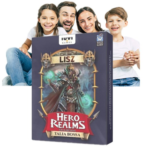 STRATEGICZNA Gra Planszowa Hero Realms Talia Bossa