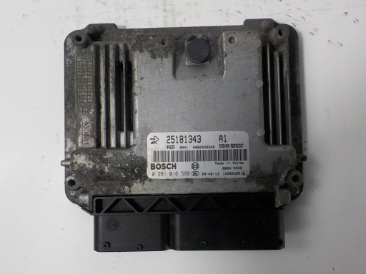 Контроллер компьютера chevrolet captiva 0281016588 25181343 a1