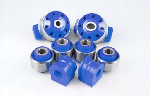 MPBS5102201/90sha - Сайлентблоки поперечных рычагов, балки, комплект втулок, полиуретан спорт 90ша renault laguna ii