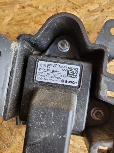 modul bedienteil START STOP PSA 9677871680
