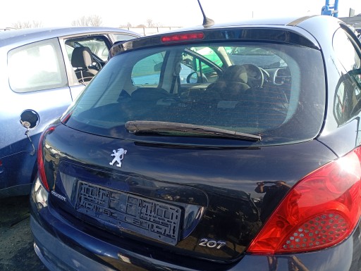 Peugeot 207 07-13 trunk door boot rear rear part kod lakieru EXLD