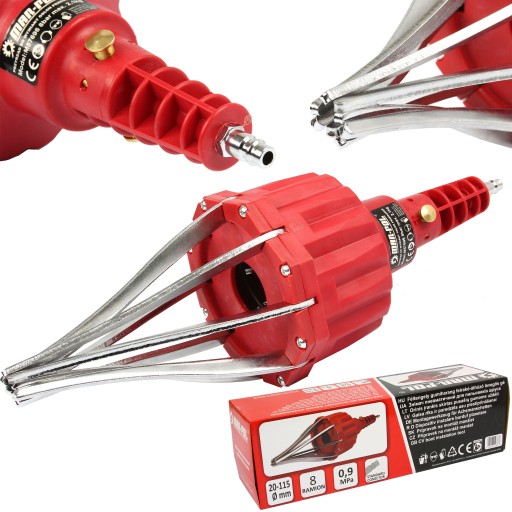 ПНЕВМАТИЧНЕ ПРИСТОСУВАННЯ ДЛЯ УСТАНОВКИ КОЖУХА ШАРНІРА