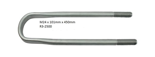 R3-2500 - Стремя, рессорная траверса renault midlum, volvo fl