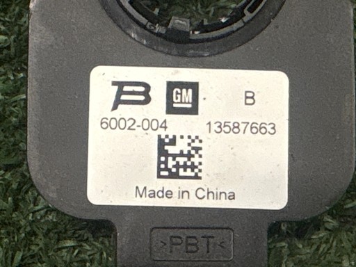 sensor KATA steering OPEL ASTRA J 13587663