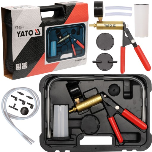 YATO YT-0673 ВАКУУМНИЙ НАСОС З АКСЕСУАРАМИ