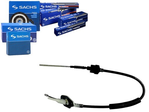 3074 600 - ТРОС СЦЕПЛЕНИЯ SACHS + ХАЛЯВА
