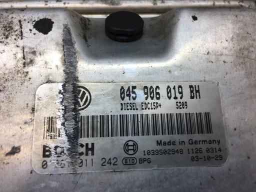 control unit of the engine POLO IV 1.4 TDI 045906019BH