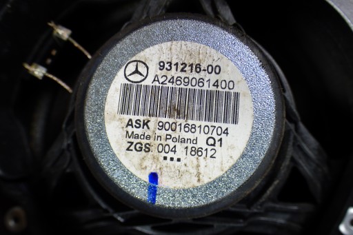 speaker A2469061400 MERCEDES B-KLASA II W246