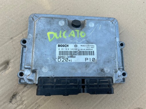 Компьютерный контроллер двигателя fiat ducato 1994-2002 0281010346