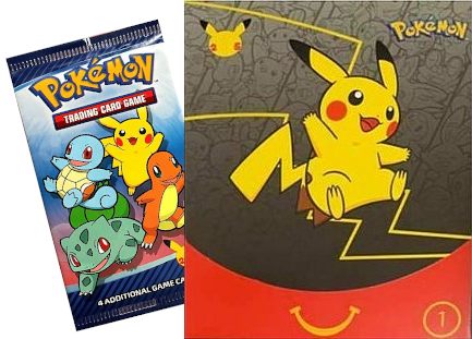 Pokemon TCG McDonald's 25th Booster Karty POKEMON - Stan