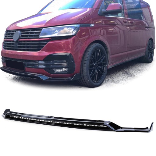J40114BM - Спойлер SPLITTER VW TRANSPORTER T6. 1 19+
