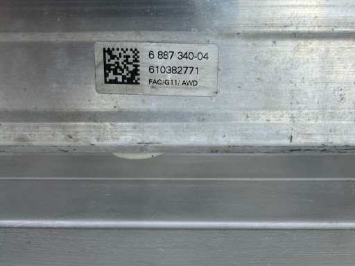 Original Essieu Pont essieu de la suspension XDRIVE Avant BMW G30 G31 6887340