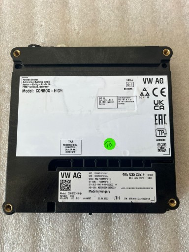 4KE 035 - Модуль контроллера sos audi 4ke035282f