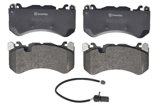 50 164 - Передні гальмівні колодки brembo p50164