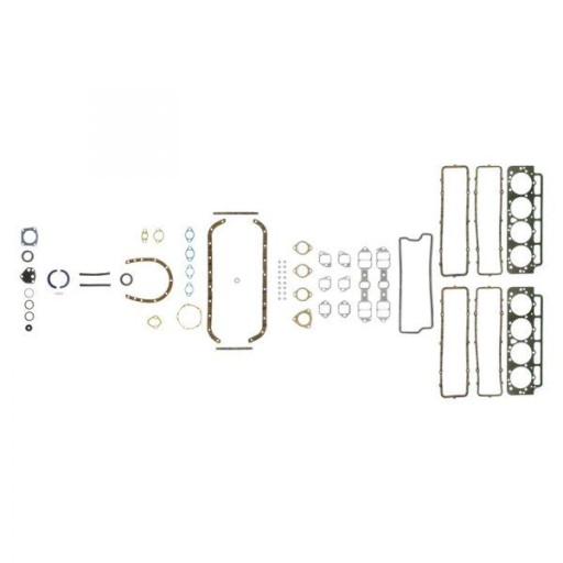 FP-FS7893PT4, FP-FS7893PT4 - Прокладки головки двигателя сверху и снизу, двигатель cadillac 6.4