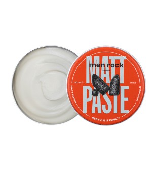 Men Rock Matt Paste High Hold, Matt Finish Matowe pasta do stylizacji, 90 ml