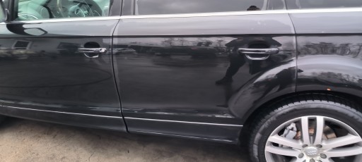 Левая дверь левая задняя часть audi q7 lz9y