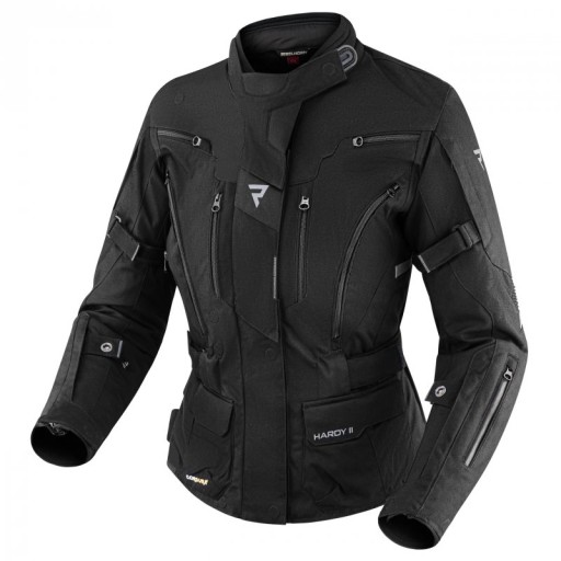 REBELHORN HARDY II LADY ЧЕРНАЯ ТЕКСТИЛЬНАЯ КУРТКА