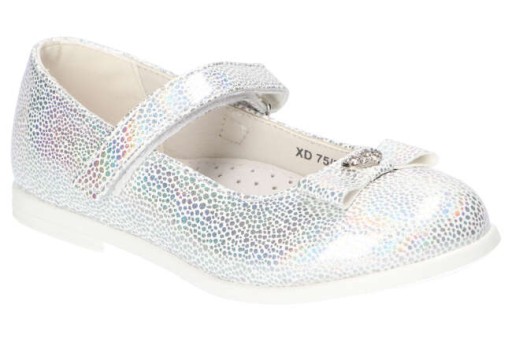 Балетки American Club, 30 розмір, срібло