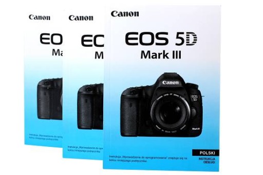 Instrukcja obsługi do Canon 5D Mark III