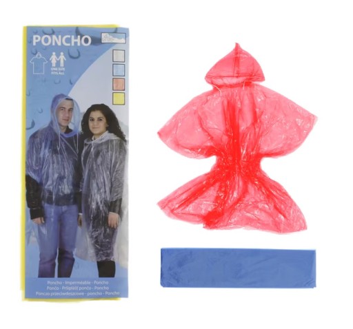 Пончо Універсальне, різнокольорове