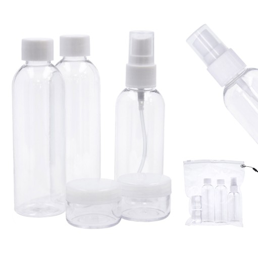 Косметичка Cadro Дорожні контейнери для косметики безбарвні