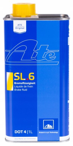ATE DOT 4 SL6 ГАЛЬМІВНА РІДИНА ABS ASR ESP - 1L
