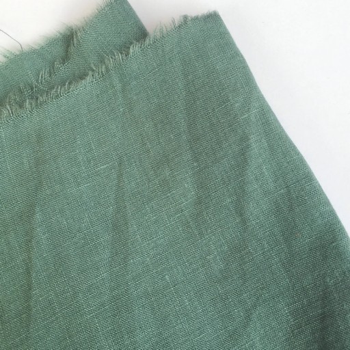 100% len francuski tkaniny 280cm szerokości używa