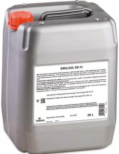 ORLEN OIL EMULGOL ES-12 МАСЛО ДЛЯ РЕЗКИ 20л