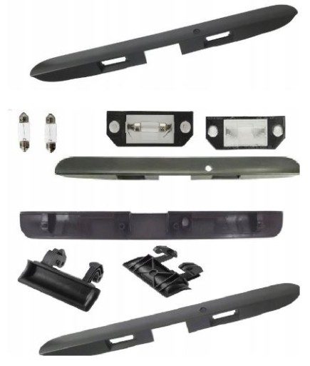 6387430830 - ПЛАНКА ДВЕРНАЯ РУЧКА ЗАКРЫЛКА 2 ФАРЫ НОМЕРНОГО ЗНАКА MERCEDES VITO